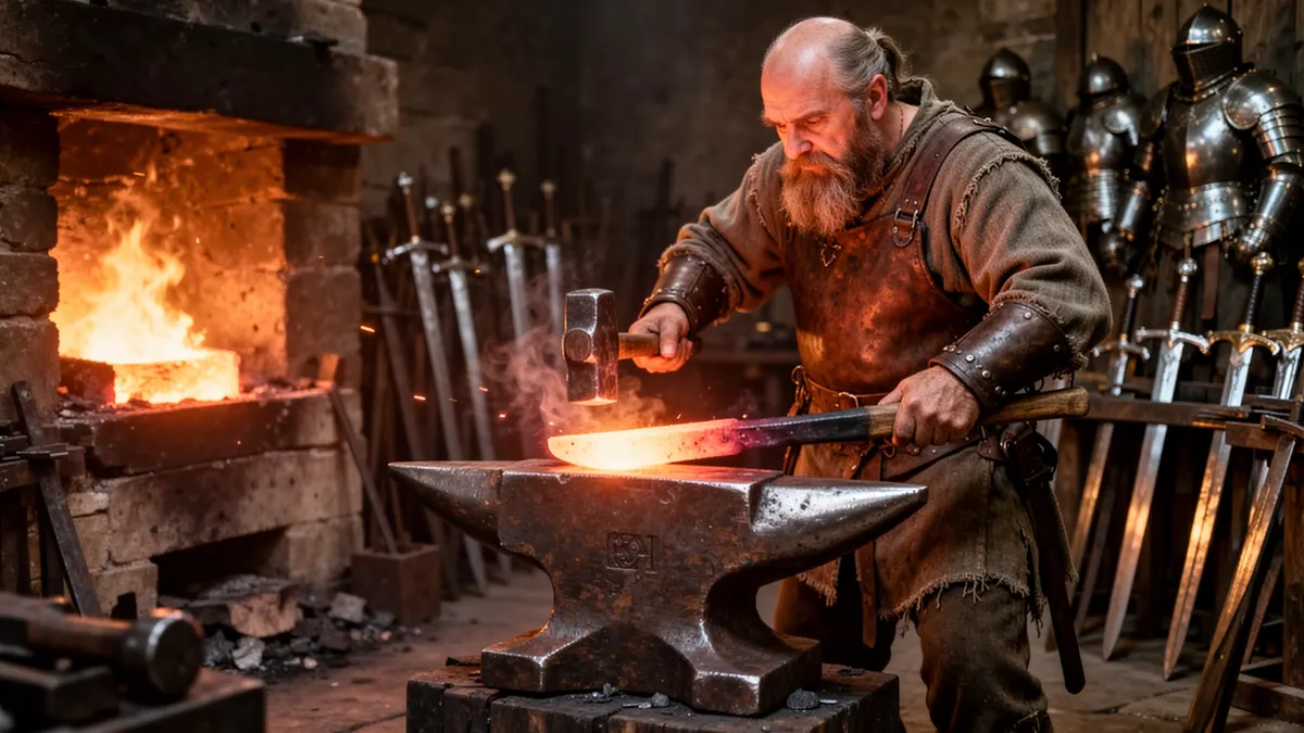 Blacksmith's Forge in The Shadow Crown