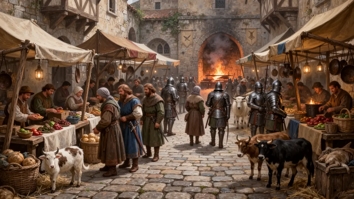 Merchant Quarter in The Shadow Crown